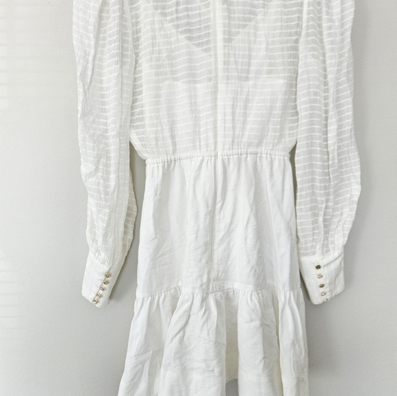 NWT Keepsake the lable New Look white mini dress size 4 - Picture 14 of 15